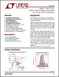 Click here to download LT6010 Datasheet