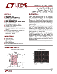 Click here to download LT6207CGN Datasheet