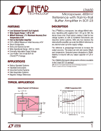 Click here to download LT6650HS5 Datasheet