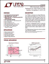 Click here to download LT6650CS5 Datasheet