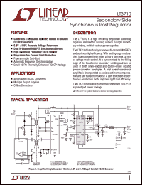 Click here to download LT3710EFE Datasheet