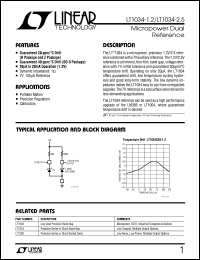 Click here to download LT1034BMH-1.2 Datasheet