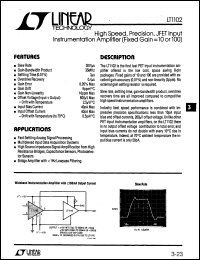 Click here to download LT1102AM Datasheet