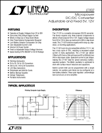 Click here to download LT1107CS8-12 Datasheet