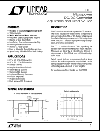 Click here to download LT1111MJ8-5 Datasheet