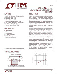 Click here to download LT1175IS8-5 Datasheet