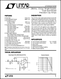 Click here to download LT1213AMJ8 Datasheet