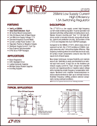 Click here to download LT1373HVCN8 Datasheet