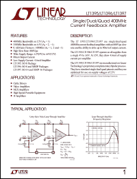 Click here to download LT1395CS8 Datasheet