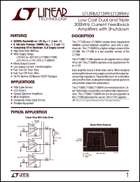 Click here to download LT1399CGN Datasheet