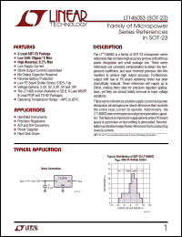 Click here to download LT1460HCS3-10 Datasheet