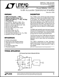 Click here to download LT1469IN8 Datasheet