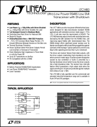 Click here to download LT1483 Datasheet