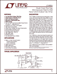 Click here to download LT1490AIMS8 Datasheet