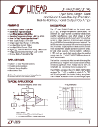 Click here to download LT1494CMS8 Datasheet