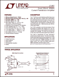 Click here to download LT1497CS8 Datasheet