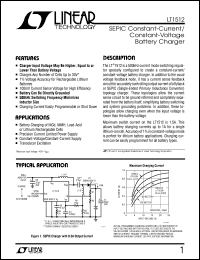 Click here to download LT1512CN8 Datasheet