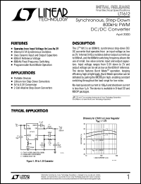 Click here to download LT1612EMS8 Datasheet