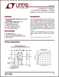 Click here to download LT1618 Datasheet