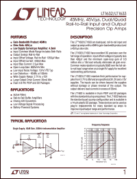 Click here to download LT1632CS8 Datasheet