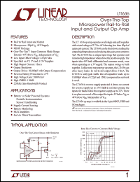 Click here to download LT1636IS8 Datasheet