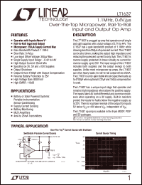 Click here to download LT1637CN8 Datasheet