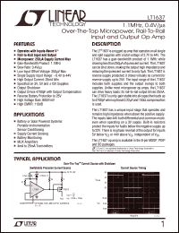 Click here to download LT1637CS8 Datasheet