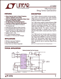 Click here to download LT1684IN Datasheet