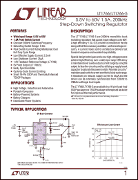 Click here to download LT1766EFE Datasheet