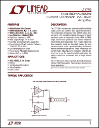 Click here to download LT1795CFE Datasheet