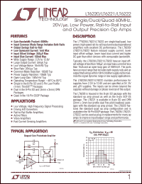 Click here to download LT6222IGN Datasheet