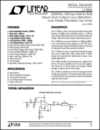 Click here to download LT1806IS8 Datasheet