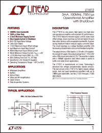 Click here to download LT1812IS8 Datasheet