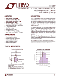 Click here to download LT1880IS5 Datasheet