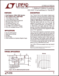 Click here to download LT1931 Datasheet