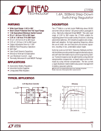 Click here to download LT1936IMS8E Datasheet