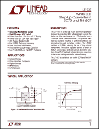 Click here to download LT1937ES5 Datasheet