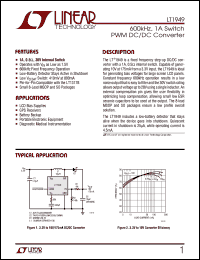 Click here to download LT1949ES8 Datasheet