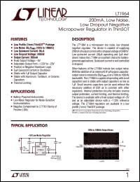 Click here to download LT1964 Datasheet