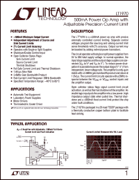 Click here to download LT1970 Datasheet