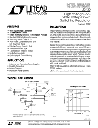 Click here to download LT3430IFE Datasheet