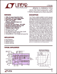 Click here to download LT5546 Datasheet