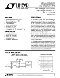 Click here to download LTC1096LAI Datasheet