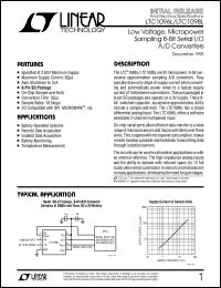 Click here to download LTC1096LAC Datasheet