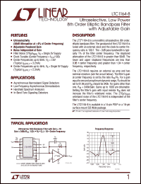 Click here to download LTC1164-8CSW Datasheet