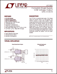 Click here to download LTC1257IS8 Datasheet