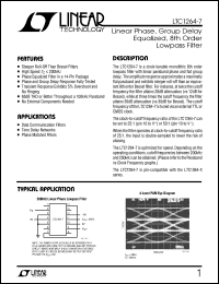 Click here to download LTC1264-7C Datasheet