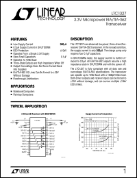 Click here to download LTC1327CG Datasheet