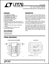 Click here to download LTC1337CG Datasheet