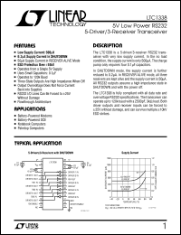 Click here to download LTC1338CG Datasheet